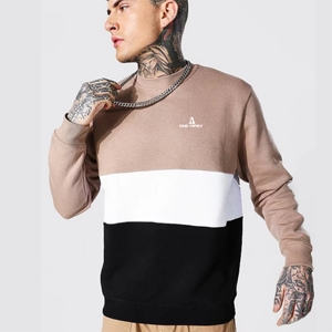 สเวตเชิ้ตสำหรับผู้ชายเสื้อสตรีทแฟชั่นแบบสวมหัวพิมพ์ลายโลโก้ออกแบบได้ตามต้องการ - Product Image 4