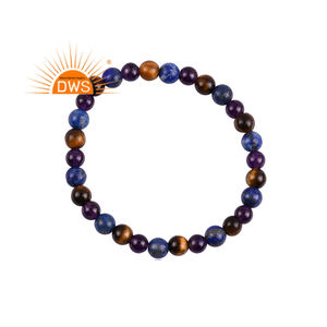 Latest Fashionable 2026 Natural Multi Gemstone <b>Bracelet</b> For Custom Design Fashion Jewelry Manufacturer - Product Image 1