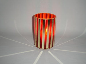 Verre vert votif pour décoration de mariage et de fête support votif de luxe t-light conteneur de bougie en verre de haute qualité pot vide - Product Image 4