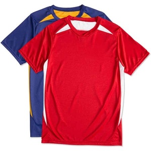 T-shirt de sport haute performance pour homme, coupe ajustée, grande taille, élastique, séchage rapide, en coton uni, personnalisable OEM - Product Image 3