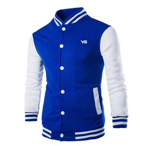 High Quality Fashionable Baseball <b>Letter</b> <b>Man</b> <b>Jacket</b> Custom Embroidered <b>Letters</b> Coat Plus Size <b>Men's</b> <b>Jackets</b> Stand Varsity <b>Jacket</b> - Product Image 1