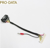 PRODATA Arnés de Cableado Personalizado para Faros de Motocicleta LVDS PVC
