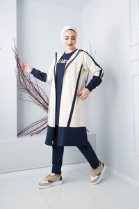 Nouvelle Collection Survêtement 3 Pièces à Capuche pour Femme Vêtements Islamiques Abaya Caftan Mode Musulmane Qualité Turque - Product Image 4