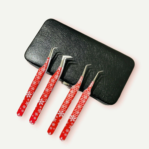 Kit de pince à épiler à cils personnalisé, ensemble de pinces à cils, de haute qualité, couleur rose, OEM, 1 pièce - Product Image 2