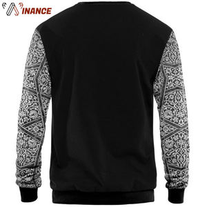 Custom Printed Fleece <b>Crewneck</b> Sweatshirt Size XS Winter Season Anti-Shrink Fabric 3D Puff Digital Embossed Printing ODM Supply - Product Image 4