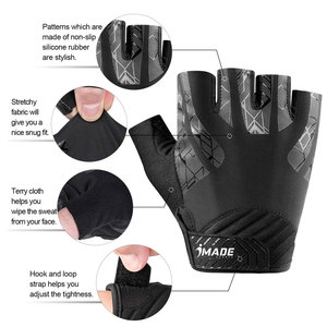 Good Quality Custom Cycling Gloves <b>Half</b> Finger Gloves for Racing Non <b>Slip</b> Dirt Bicycle Cycling Sports Gloves - Product Image 2