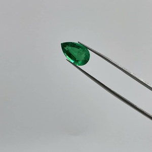 Esmeralda de 3,46 CT de corte de pera zambiana Natural de calidad superior para la fabricación de joyas - Product Image 3