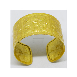 Vintage 1990 Alaska Christmas Minimalist Dainty Yellow Gold <b>Bracelets</b> traditional <b>copper</b> wristband Jewelry Gift for Sister - Product Image 6