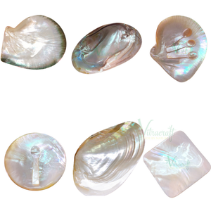 Plateau en nacre, plateau de Caviar, assiette en coquille, plateau en perles de haute qualité, plusieurs choix, fabriqué à la main, Vietnam, vente en gros - Product Image 1