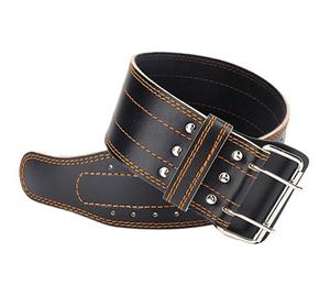 Best Sale Adult PU Leather <b>Waist</b> <b>Support</b> Gym Belt Adjustable Workout PowerLifting Equipment for Weightlifting - Product Image 1