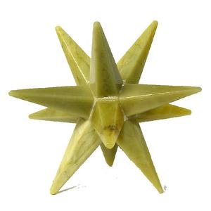 Haute qualité cristal merkaba étoile serpentine merkaba 12 Points Reiki Guérison cristal quartz merkaba étoile pierre précieuse En Gros - Product Image 1