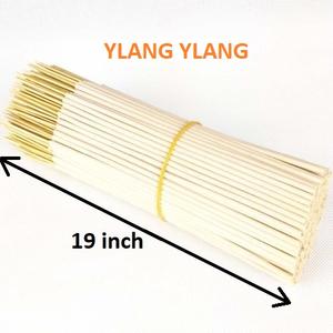 Varillas de incienso orgánico Ylang, de 19 pulgadas varitas de incienso al mejor precio en la India (blanco) - Product Image 1