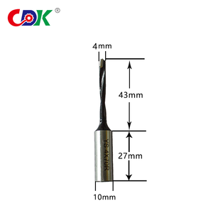Mata bor Gang pekerjaan kayu 70mm 90mm 100m, 1 buah 4mm 6mm 8mm 10mm panjang Total mata bor untuk kepala bor karbida kayu - Product Image 3