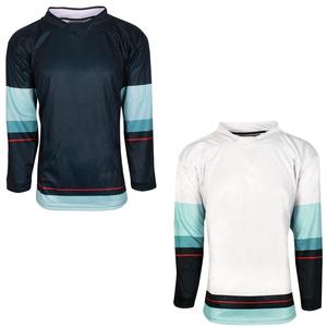 เสื้อฮอกกี้สำหรับผู้ชายเสื้อกันลมเป็นมิตรต่อสิ่งแวดล้อมเสื้อทีมฮ็อกกี้ปรับแต่งได้ - Product Image 4