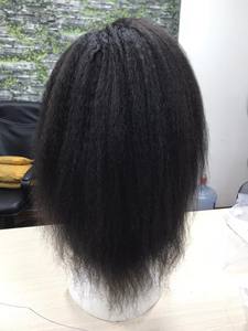 Peluca de cabello humano con encaje Frontal, pelo Remy virgen transparente, alta calidad, precio al por mayor - Product Image 2