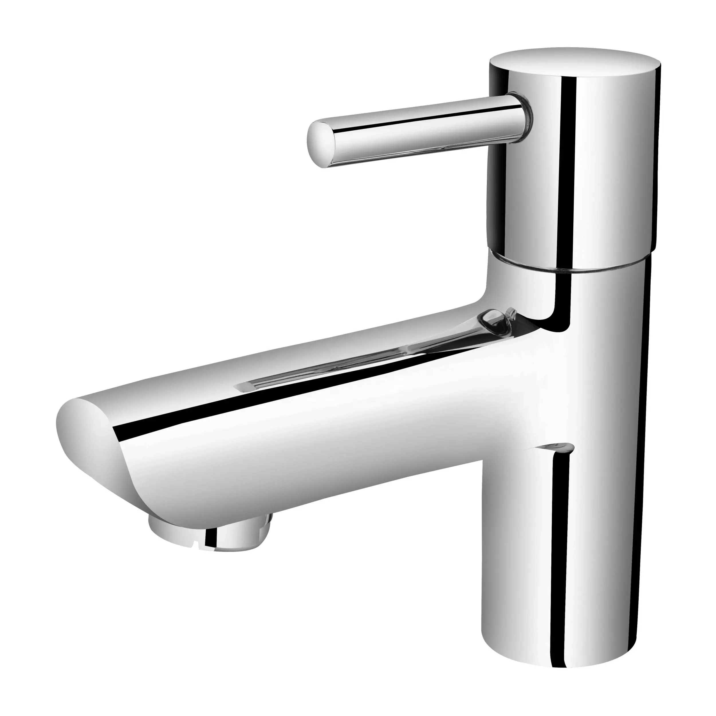 Đương Đại Brass Ba Lan Nước Mixer Tap Thiết Bị Vệ Sinh Vòi Cho Phòng Tắm Bồn Rửa Trụ Cột Cock