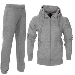 Unisex Regular Fit Midweight Premium Quality <b>Polyester</b>/Cotton Fleece Hoodie <b>Tracksuit</b> Breathable Casual Adults Autumn Sweatsuit - Product Image 3