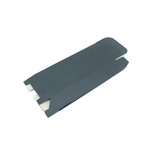 Caja de regalo de cartón con logotipo impreso a todo color personalizado, revestimiento UV, laminación mate, tipo de carpetas de papel artístico en relieve para embalaje de regalo - Product Image 3