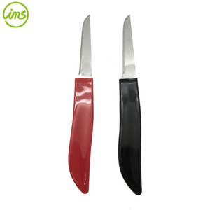 Ensemble de 2 couteaux à éplucher en acier inoxydable pour la décoration rapide des fruits - Product Image 1