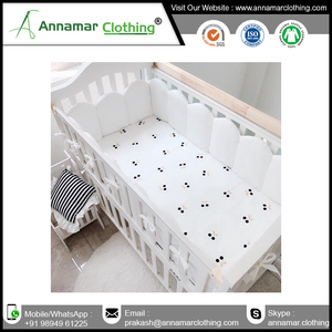 ผ้าปูเตียงเด็กผ้าฝ้ายออร์แกนิคติดตั้งได้ตามต้องการ - Product Image 2