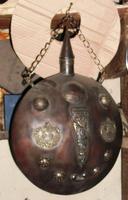 Flacon à eau décoratif en étain de style européen antique, en alliage de laiton/cuivre, technique de moulage, finition patine vieillie, fabrication sur mesure