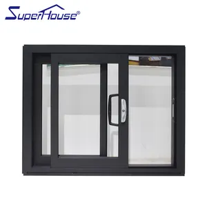 Superhouse French Window Design 플로리다 마이애미-Dade 허리케인 승인 알루미늄 여닫이 창 충격 windows