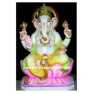 Magnifiques statues en marbre de Ganesh - Product Image 1