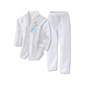 Uniforme de karaté de qualité supérieure, vêtements d'art martiaux, uniforme personnalisé, tissu tricoté, vente en gros - Product Image 4