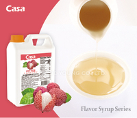 Iso Haccp Halal Certificering Goede Jonge Thee Casa Lychee Smaak Siroop