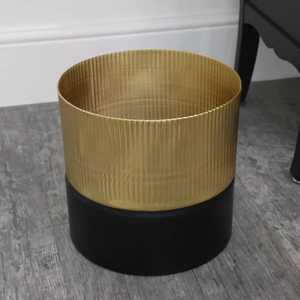 Macetas y jardineras redondas de metal, estilo moderno, novedad - Product Image 4