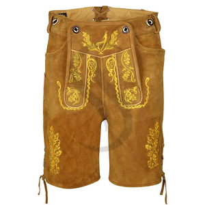 Shorts bavarois allemands personnalisés, derniers modèles, en cuir véritable, Lederhosen - Product Image 6