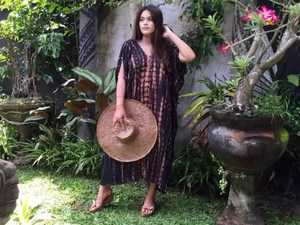 100% caftán largo de algodón para mujer atractivo Tie Dye estampado Floral Sexy Beach Resort Wear para vacaciones de verano Boho Lady Cover up - Product Image 5