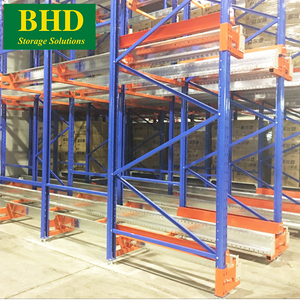 Maximum Safety RMI/CE/ISO Certified Pallet Shuttle Rack System Forklift Driving 500-5000kg Capacity <b>for</b> Warehouse <b>Storage</b> - Product Image 3