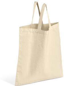 Sacs fourre-tout en toile vierge avec impression de logo personnalisé publicité portable 100% coton sac à provisions promotionnel durable réutilisable - Product Image 1