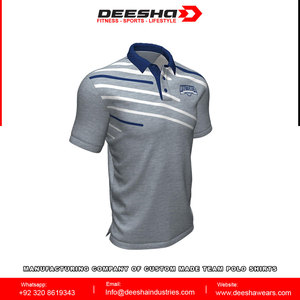 Nueva camiseta Polo de moda para hombre, diseño de sublimación completo personalizado, camiseta de Terry, manga corta antiarrugas, Impresión de sublimación completa caliente - Product Image 5