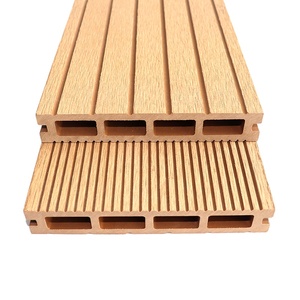 Plancher de terrasse WPC extérieur en composite <span class=keywords><strong>bois</strong></span>-plastique, imitation <span class=keywords><strong>bois</strong></span>, antidérapant, imperméable, gaufré 3D, pour jardin et villa - Product Image 2
