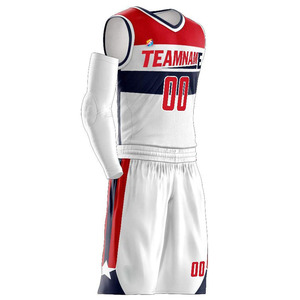 Ensembles d'uniformes de basketball unisexes, maillots de sport personnalisés avec des caractéristiques antibactériennes, séchage rapide et respirantes, tailles plus grandes disponibles - Product Image 2