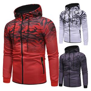 Sudadera con capucha de poliéster por sublimación GSM pesada personalizada Unisex de invierno a granel de alta calidad con cremallera sudaderas con cremallera de ajuste atlético para hombres - Product Image 6