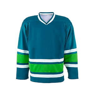 Jersey de Hockey sobre Hielo Sublimado con Color Personalizado Único - Tack Enterprises TE-4111 Ropa Deportiva Unisex para Adultos Servicio OEM - Product Image 2