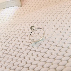 Anillos de Compromiso y Boda de Plata de Ley 925 para Mujer con Hermosa Gema de Amatista Verde, Joyería Fina con Engaste de Bisel, Ecológicos, Ideales para Fiestas - Product Image 3