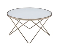 Table basse moderne minimaliste avec cadre en métal, plateau en marbre, hauteur réglable, design personnalisable, grande taille, salon, maison