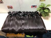 Cheveux humains lisses vierges à cuticules, de couleur vierge brut, origine japon