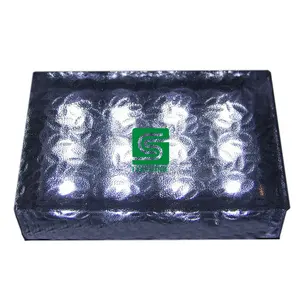 Led Garden Light Solar LED Garden Decorative Glass Ice Brick Light Outdoor Underground Brick Light