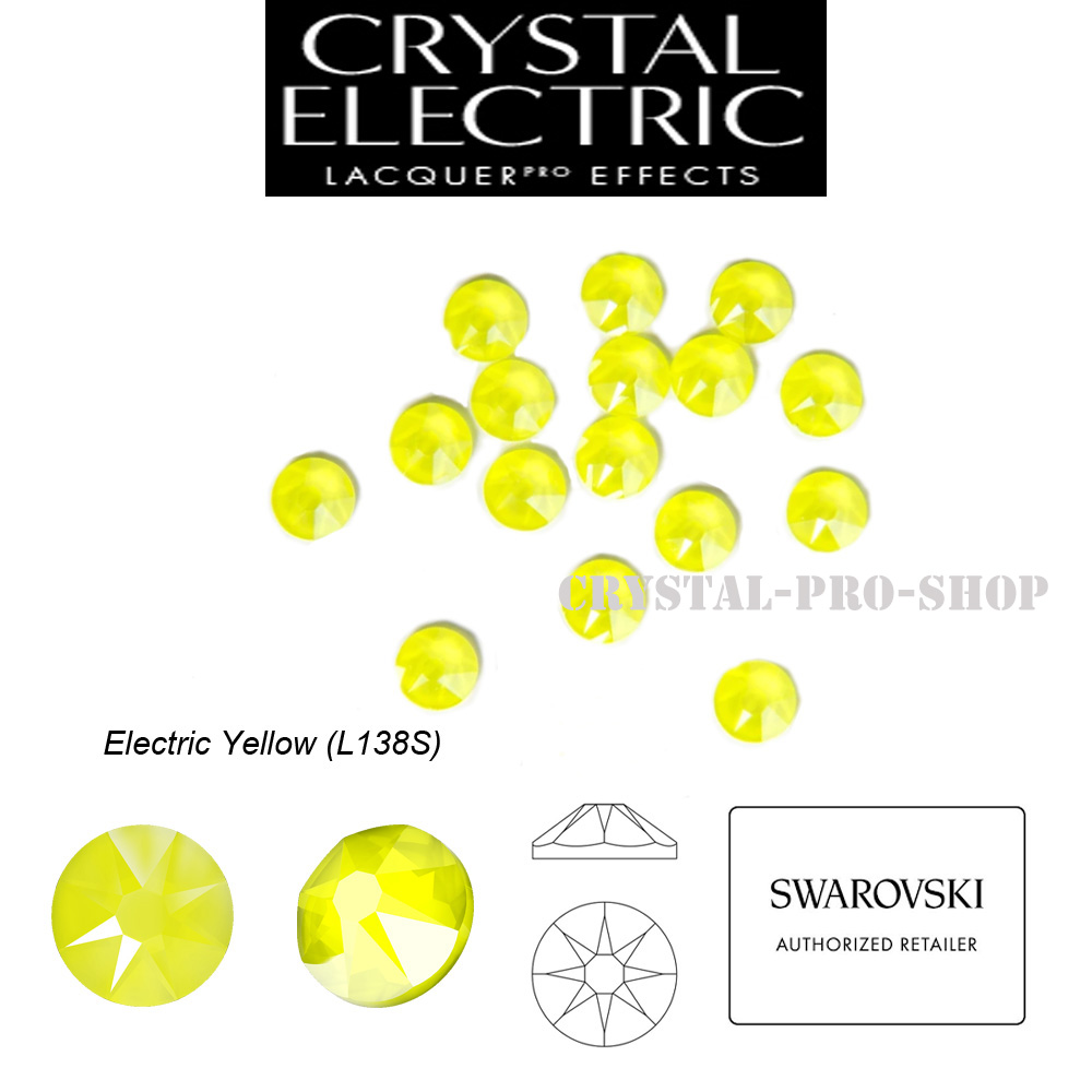 Cristal Amarillo Eléctrico (001 L138S)
