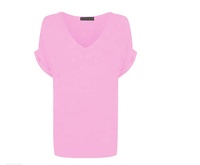 Vente en gros de t-shirts pour femmes de grande taille, de couleur verte, de qualité supérieure, à prix avantageux, avec broderie de plumes