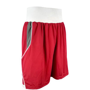 MMA มวยสั้นสีดําและสีขาวกางเกงขาสั้นมวยแบบกําหนดเองแห้งเร็ว - Product Image 2