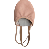 Zapatillas de Ballet Profesionales al por Mayor para Mujer, de Cuero Sintético Suave y Lona Elástica, con Media Suela de Goma y Entresuela Elástica, para Danza del Vientre y Jazz