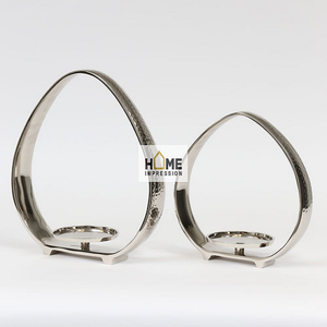 ที่วางเทียนแบบเคลือบสีทองดีไซน์เนอร์ - Product Image 6