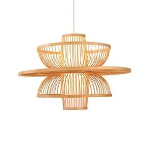 Best Selling Bamboo <b>Light</b> / 100% Natural Bamboo Lamps From Vietnam / Colorful <b>Pendant</b> Woven Lamp Shape Model High Quality 99 Gold Data - Product Image 2