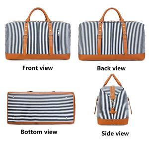Sac de voyage léger au design unique avec compartiment séparé pour chaussures, pour hommes, femmes et athlètes, disponible à la vente - Product Image 2